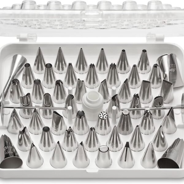 Ateco 783-55 Piece Cake Decorating Set, Includes 52 Stainless